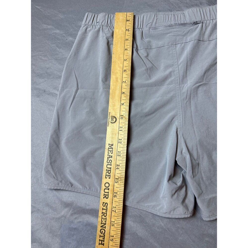 Abercrombie Fitch Shorts Mens Extra Large Gray Stretch - Picture 4 of 7